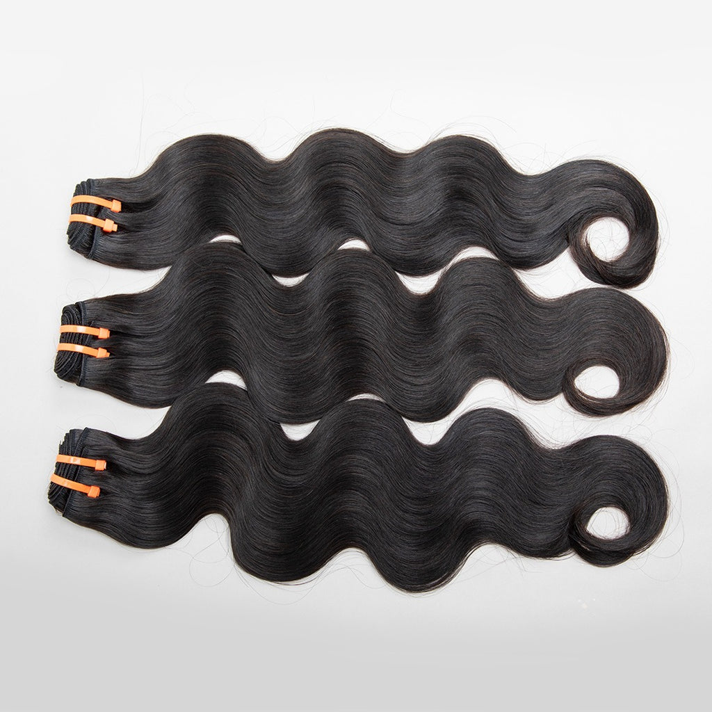 Thai Raw Hair BODY WAVE - Soft & Full Volume Bundles