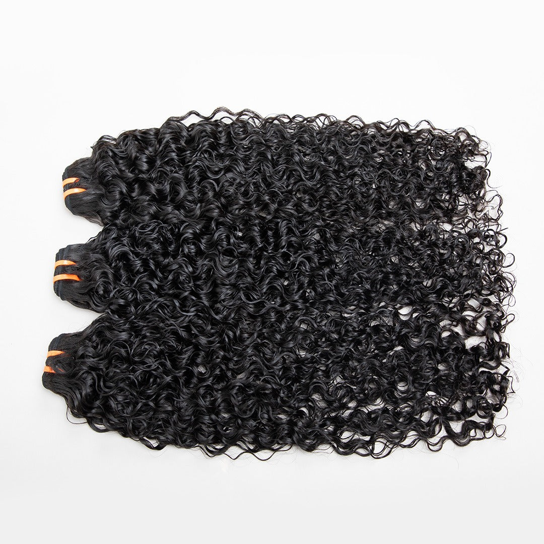 Thai Raw Hair BURMESE CURLY - Soft & Full Volume Bundles