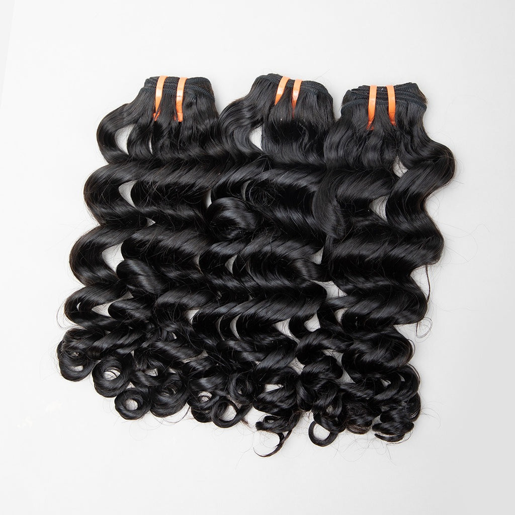 Thai Raw Hair LOOSE WAVE - Soft & Full Volume Bundles