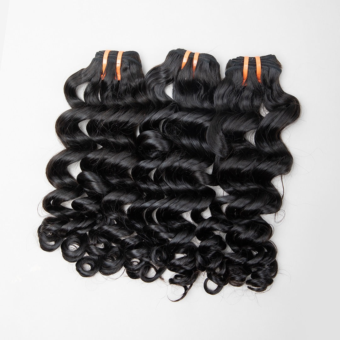 Thai Raw Hair LOOSE WAVE - Soft & Full Volume Bundles