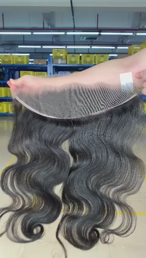 HD lace closures and frontals - BODY WAVE