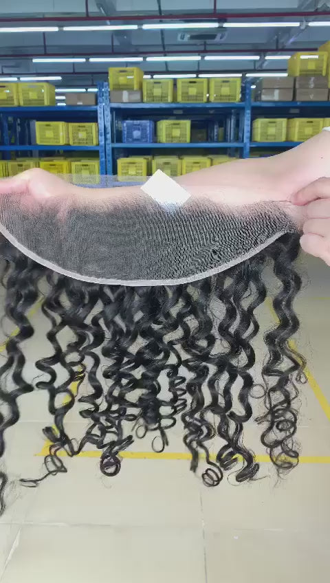 HD lace closures and frontals - DEEP WAVE