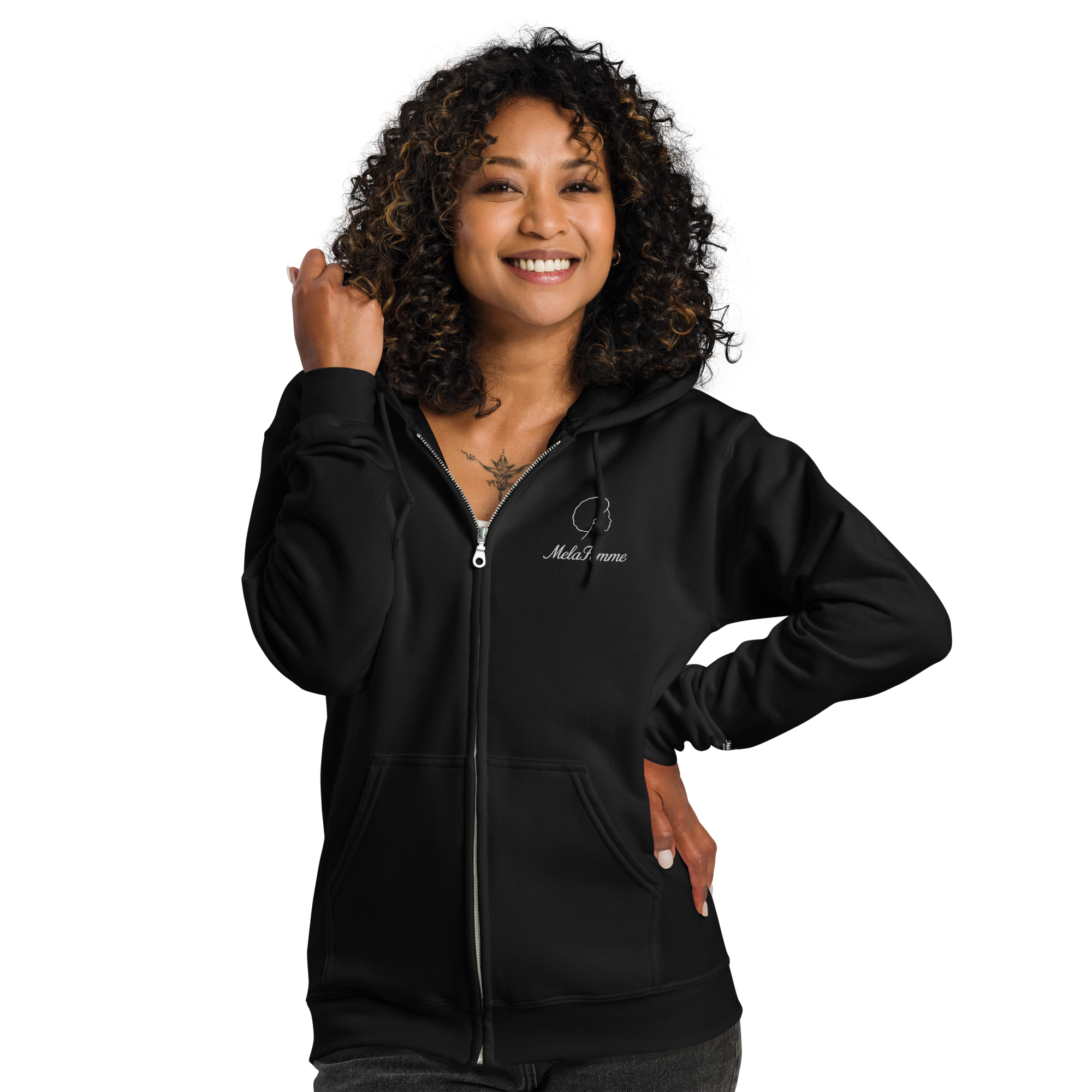 TMC Afro Logo Zip Hoodie